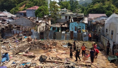 Lokasi Tempat Bom Sibolga Meledak - Photo Medcom