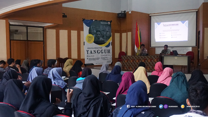 Bedah Film Tangguh di Kampus Universitas Pendidikan Indonesia (UPI)