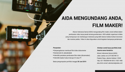 AIDA - Lelang Pembuatan Film Perdamaian