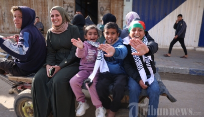 Warga di Gaza dan Israil menyambut baik gencatan senjata